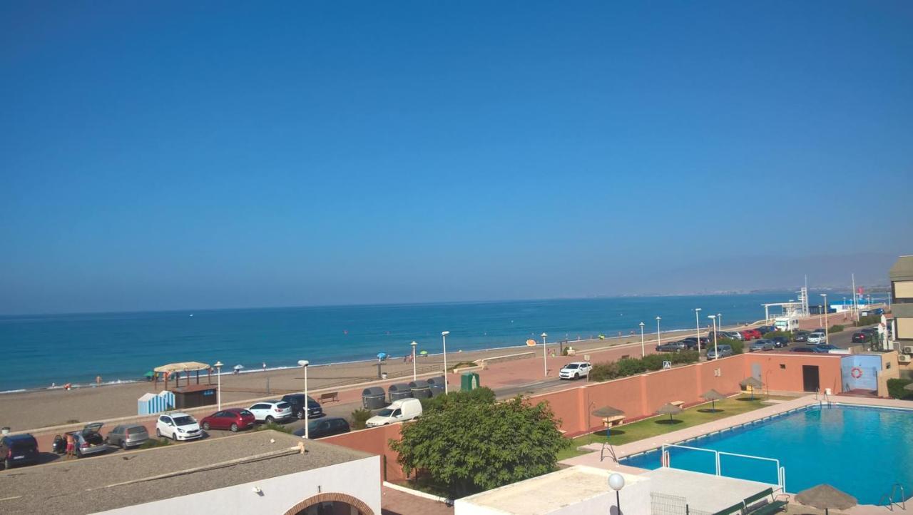 Primera Linea, Magnificas Vistas Al Mar Y A La Playa Retamar  Eksteriør bilde